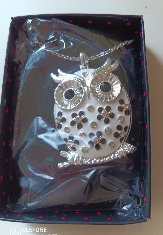 ANEW Halskette mit Eule TALLIE Farbe Silber